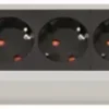 Brennenstuhl Premium-Alu-Line stekkerdoos 10-voudig met schakelaar aluminium 3 Meter Outlet