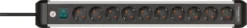 Brennenstuhl Premium-Alu-Line stekkerdoos 10-voudig met schakelaar aluminium 3 Meter Outlet
