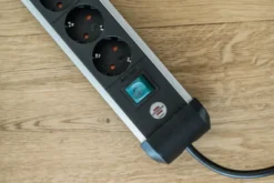 Brennenstuhl Premium-Alu-Line stekkerdoos 10-voudig met schakelaar aluminium 3 Meter Outlet