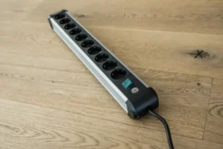 Brennenstuhl Premium-Alu-Line stekkerdoos 10-voudig met schakelaar aluminium 3 Meter Outlet