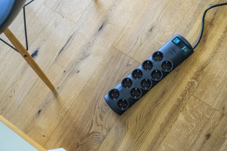 Brennenstuhl stekkerdoos 10-voudig zwart 2 Meter Discount