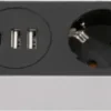 Brennenstuhl stekkerdoos 5-voudig met 2 USB-A en 1 USB-C poort Online