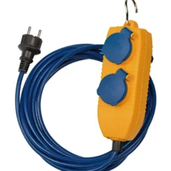 Brennenstuhl Verlengsnoer met Powerblok 4-voudig 5 Meter Outlet