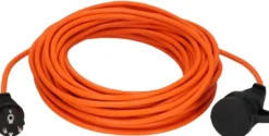 Brennenstuhl verlengsnoer 25 meter IP44 Oranje New