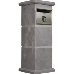 JéWé Brievenbus bluestone met pakketvak Discount