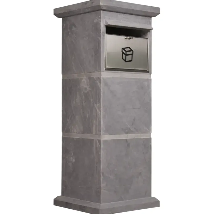 JéWé Brievenbus bluestone met pakketvak Discount