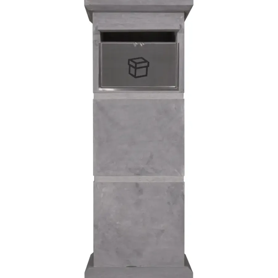 JéWé Brievenbus bluestone met pakketvak Discount
