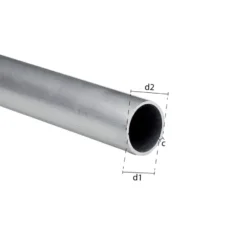 Geen Buis rond aluminium brut 20x2000x1mm Discount