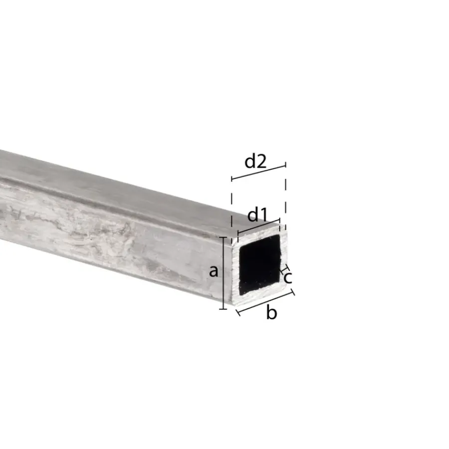 Geen Buis vierkant staal 15x15x2000x1,5mm Discount