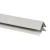 Geen Buitenhoek voor kunststof schroot, lengte 270 cm wit Outlet