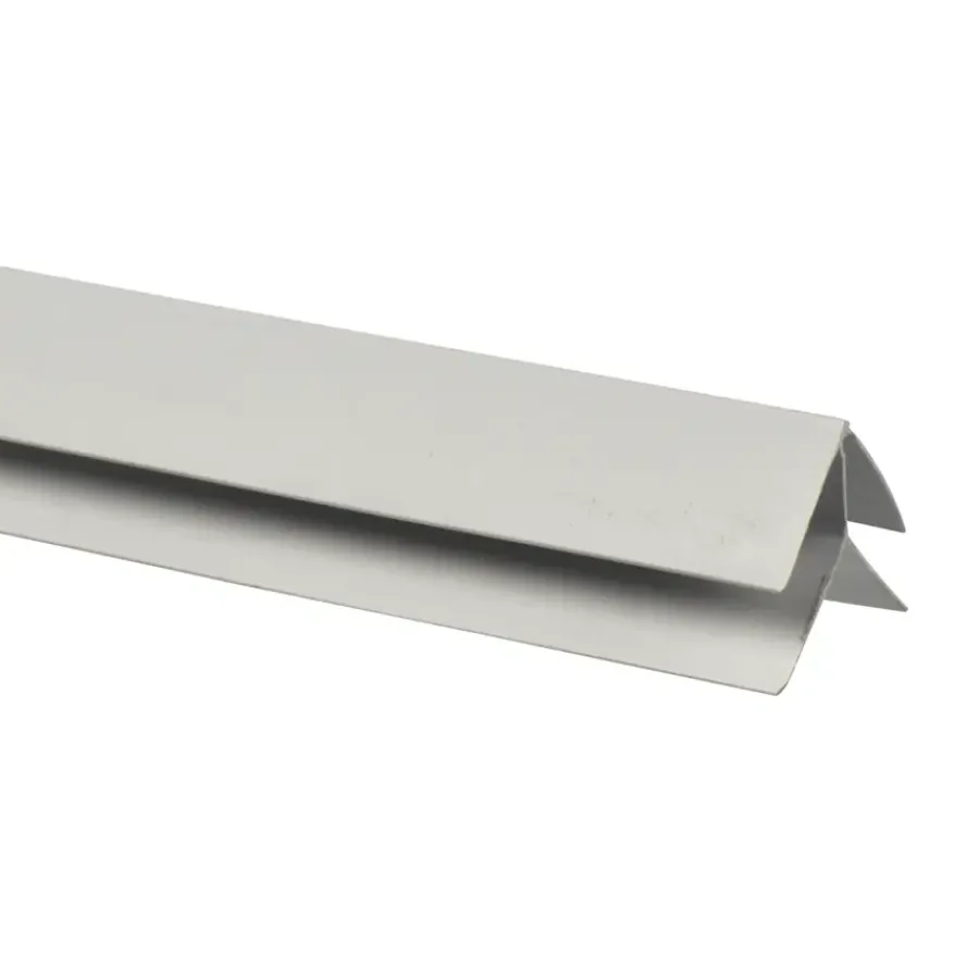 Geen Buitenhoek voor kunststof schroot, lengte 270 cm wit Outlet