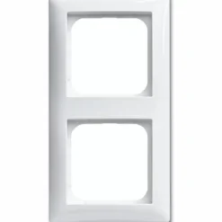 Busch-Jaeger Balance SI Afdekraam 2-Voudig Wit Outlet