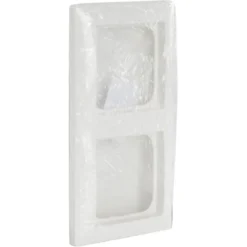 Busch-Jaeger Balance SI Afdekraam 2-Voudig Wit Outlet