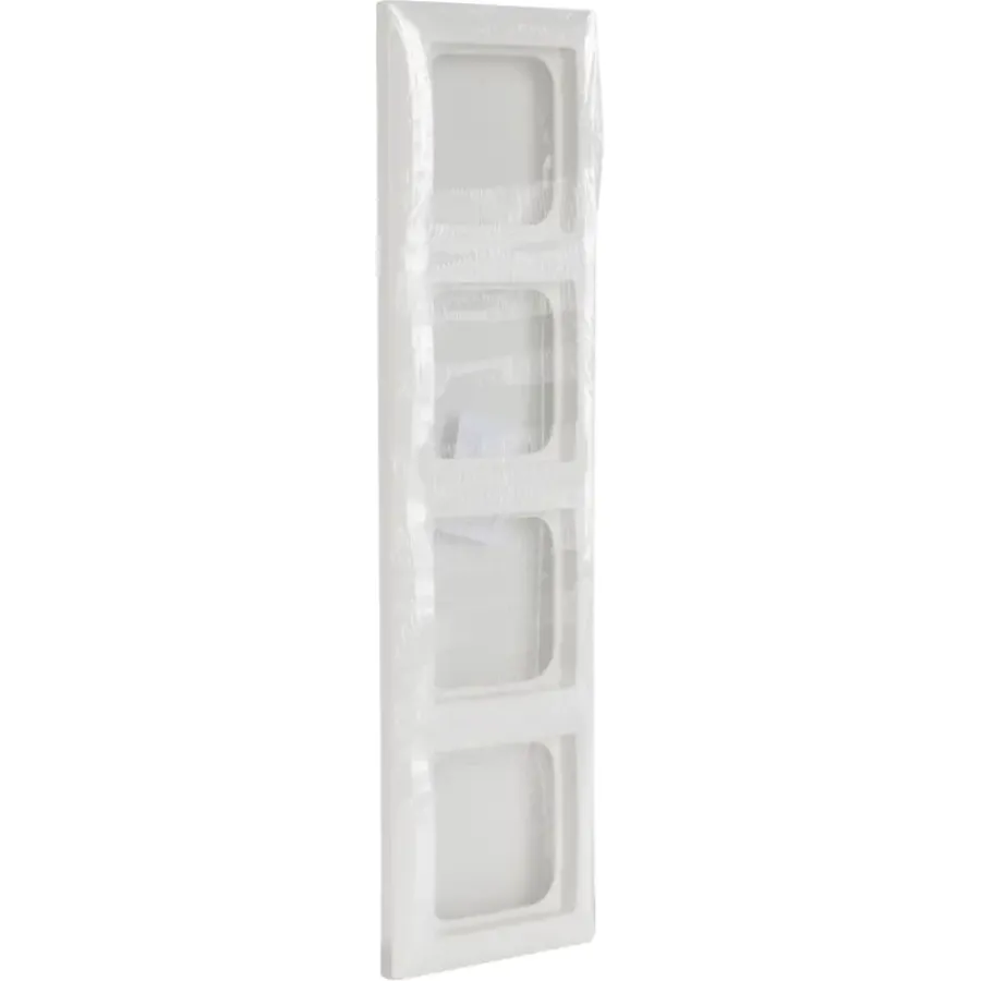 Busch-Jaeger Balance SI Afdekraam 4-Voudig Wit Outlet