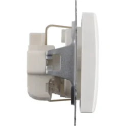 Busch-Jaeger Balance SI Enkel Geaard Stopcontact Wit Best