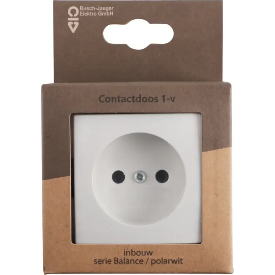 Busch-Jaeger Balance SI Enkel Stopcontact Wit Hot