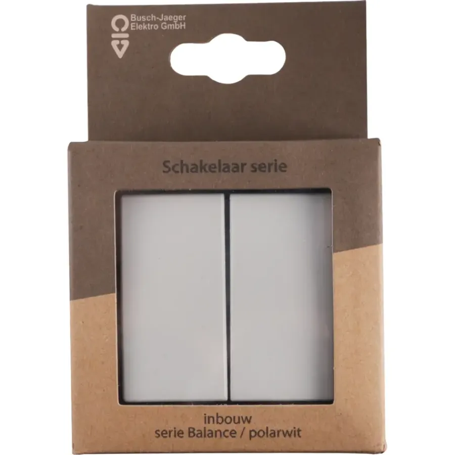 Busch-Jaeger Balance SI Serieschakelaar Wit Outlet