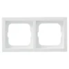 Busch-Jaeger Future Linear afdekraam 2-voudig wit Outlet