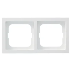 Busch-Jaeger Future Linear afdekraam 2-voudig wit Outlet