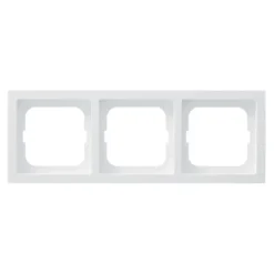 Busch-Jaeger Future Linear afdekraam 3-voudig wit Outlet