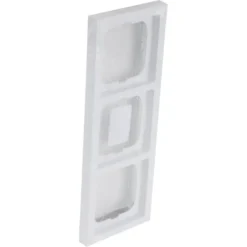 Busch-Jaeger Future Linear afdekraam 3-voudig wit Outlet