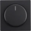 Busch-Jaeger Future Linear centraalplaat dimmer zwart Discount