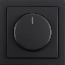 Busch-Jaeger Future Linear centraalplaat dimmer zwart Discount
