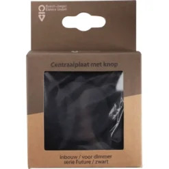 Busch-Jaeger Future Linear centraalplaat dimmer zwart Discount