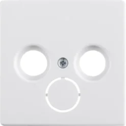 Busch-Jaeger Future Linear Centraalplaat Radio/TV Wit Outlet