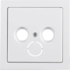 Busch-Jaeger Future Linear Centraalplaat Radio/TV Wit Outlet