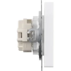 Busch-Jaeger Future Linear Enkel Stopcontact Wit Hot
