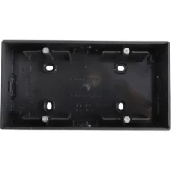 Busch-Jaeger Future Linear opbouwraam 2-voudig zwart Outlet