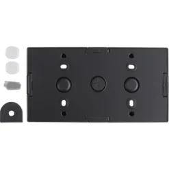 Busch-Jaeger Future Linear opbouwraam 2-voudig zwart Outlet