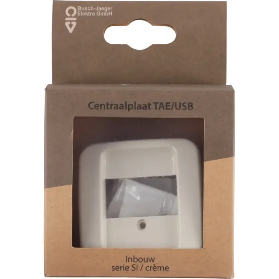 Busch-Jaeger Reflex SI Afdekplaat USB Crème