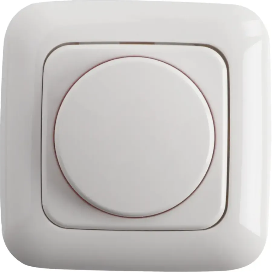 Busch-Jaeger Reflex SI Centraalplaat Dimmer Wit Hot