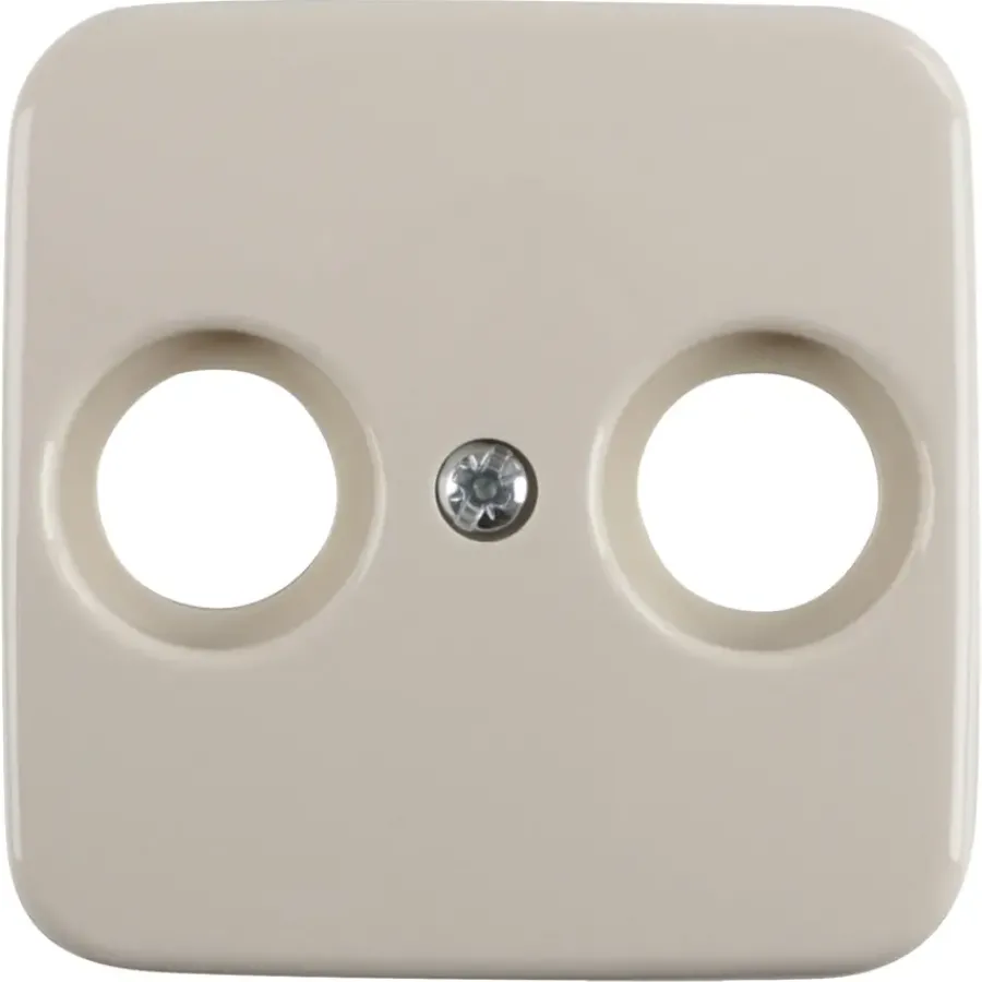 Busch-Jaeger Reflex SI Centraalplaat Radio/TV Crème Outlet