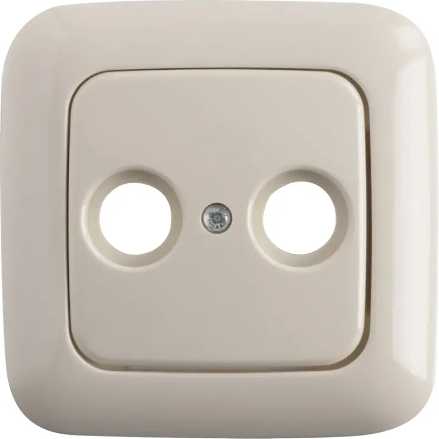 Busch-Jaeger Reflex SI Centraalplaat Radio/TV Crème Outlet