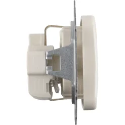 Busch-Jaeger Reflex SI Enkel Geaard Stopcontact Crème Outlet