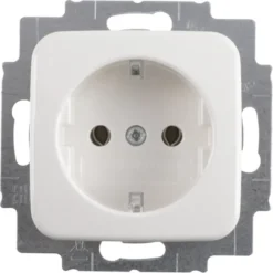 Busch-Jaeger Reflex SI Enkel Geaard Stopcontact Wit Sale