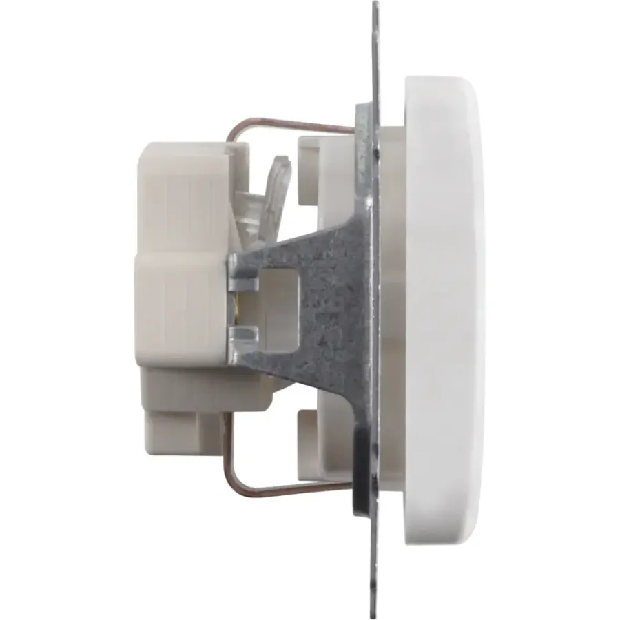Busch-Jaeger Reflex SI Enkel Geaard Stopcontact Wit Sale