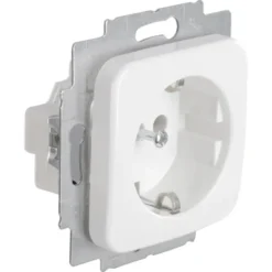 Busch-Jaeger Reflex SI Enkel Geaard Stopcontact Wit Sale
