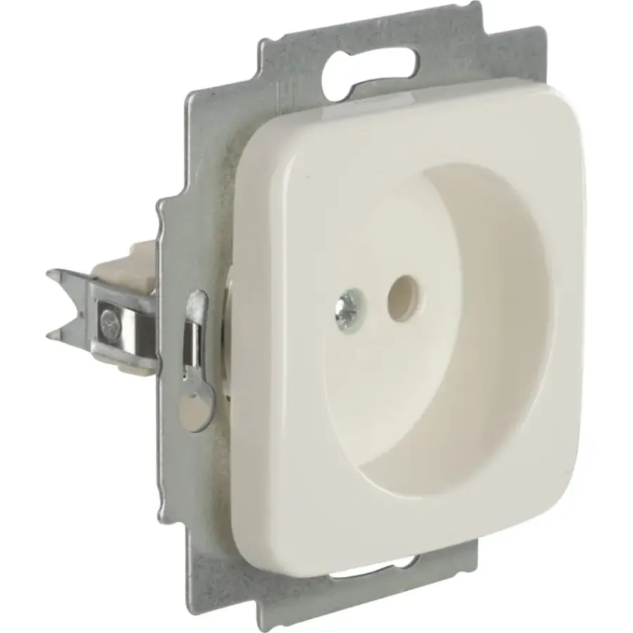 Busch-Jaeger Reflex SI Enkel Stopcontact Wit Outlet