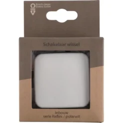 Busch-Jaeger Reflex SI wisselschakelaar wit New