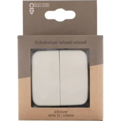 Busch-Jaeger Reflex SI wissel-wisselschakelaar crème Best
