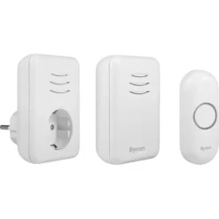 Byron DBY-22316 Draadloze deurbel Complete set met stopcontact 150m Outlet