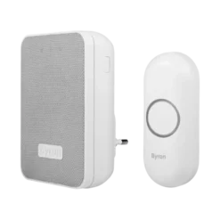 Byron DBY-22322 Draadloze deurbelset plugin 150m Online