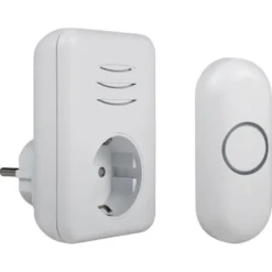 Byron DBY-22313 Draadloze deurbelset plugin met stopcontact 150m Hot