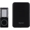 Byron DBY-22352 Draadloze deurbelset plugin 150m Zwart Clearance