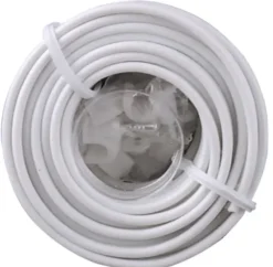 Byron deurbel montageset 9 meter snoer en clips New
