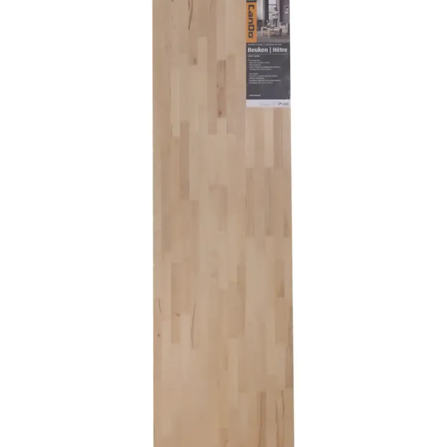 CanDo massief timmerpaneel beuken 200x60 cm 18 mm Discount